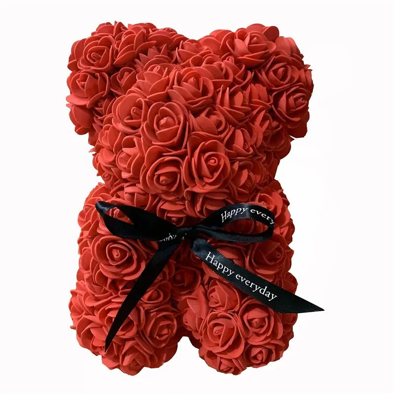 Hermoso Peluche de Rosas Artificiales para Regalo