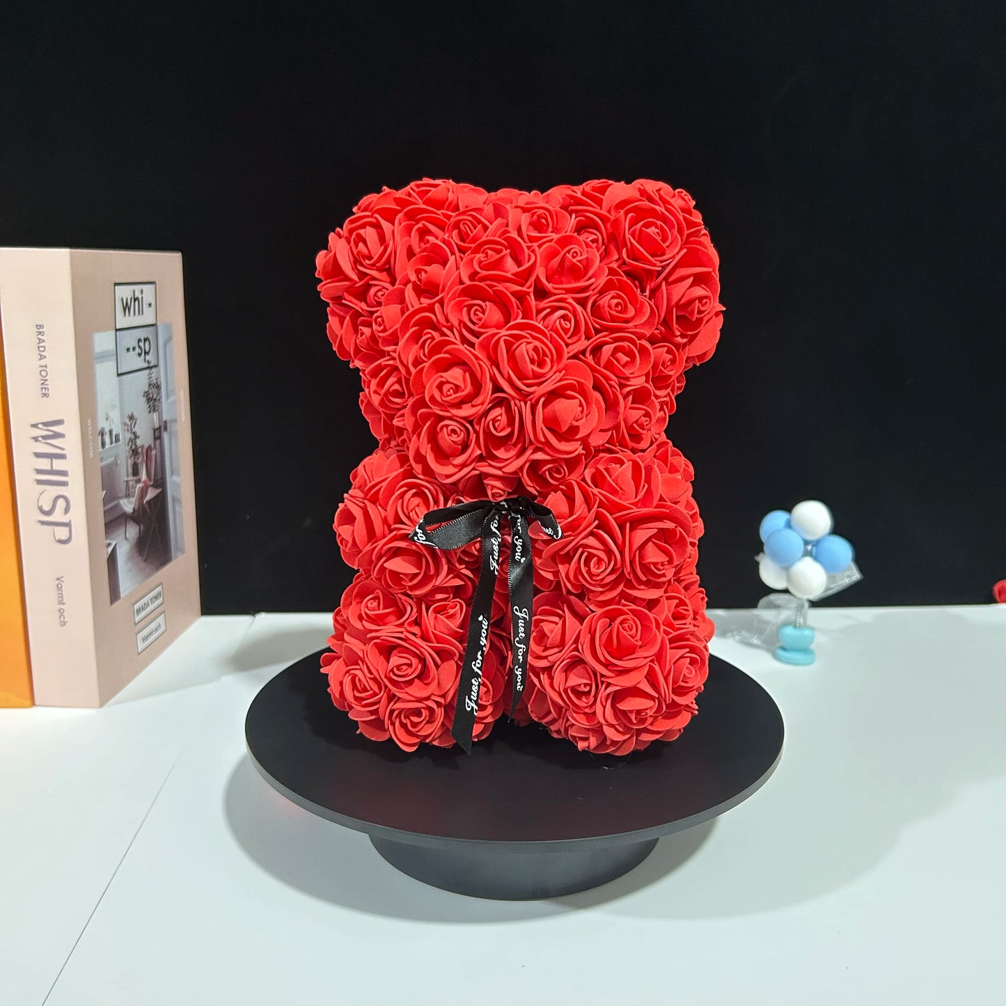 Hermoso Peluche de Rosas Artificiales para Regalo