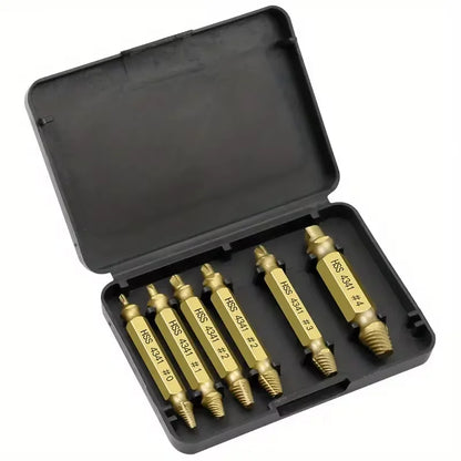 Extractores de tornillos 6 piezas