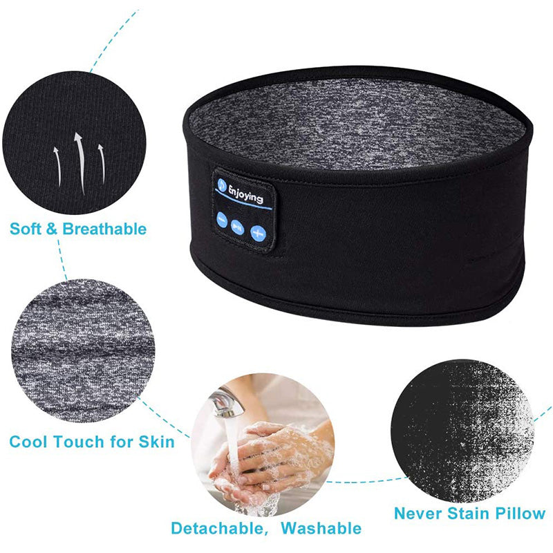 Banda Elástica con Auriculares Integrado conexión Bluetooth