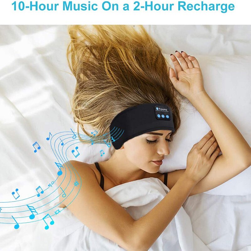 Banda Elástica con Auriculares Integrado conexión Bluetooth