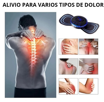 Masajeador Relajante Recargable 8 Modos. Alivio de la Fatiga Muscular